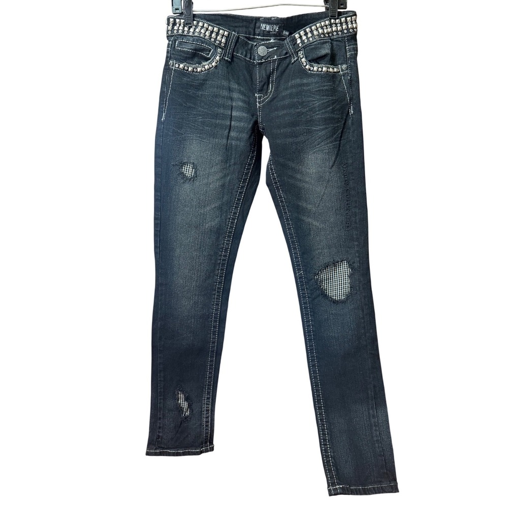 Premiere‎ Sz 5/6R Rue 21 Denim Studded Jeans